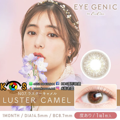 N07 EYEGENIC LusterCamel アイジェニック ラスターキャメル N07 EYEGENIC LusterCamel アイジェニック ラスターキャメル